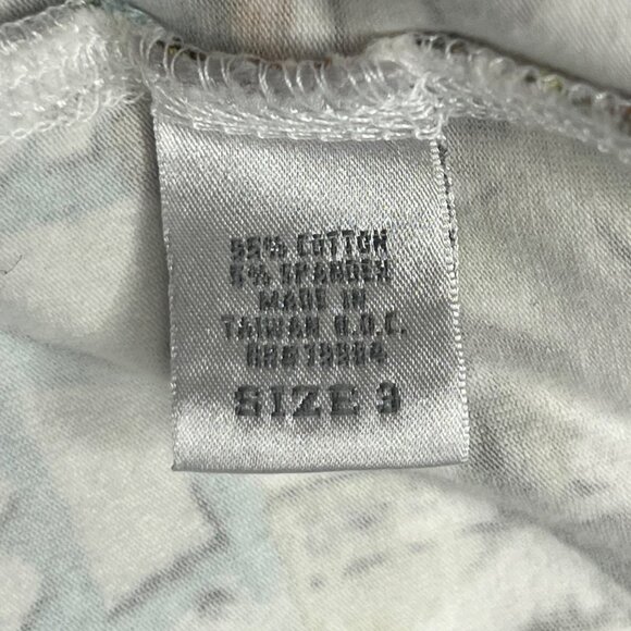 Zenergy By Chico’s Size 3 (US XL 16) Multicolor Abstract Crew Short-sleeve Top - Picture 8 of 14